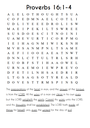 Searching through Proverbs (6"x9"): Proverbs 16-31