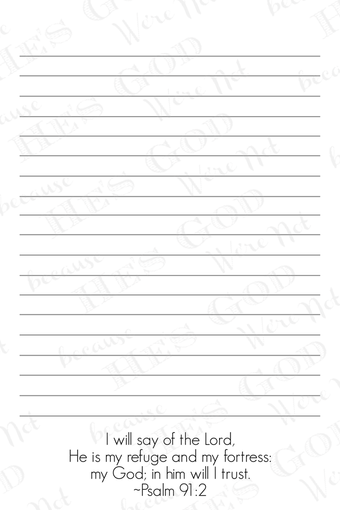 Sample Page 1 - Blue Cover