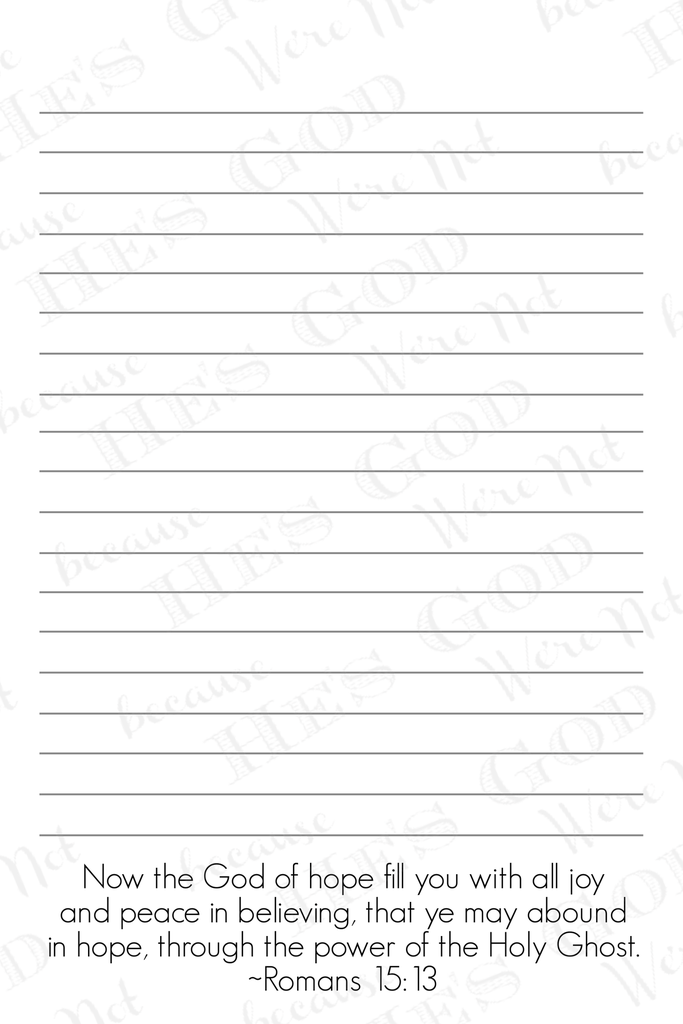 Sample Page 3 - Blue Cover