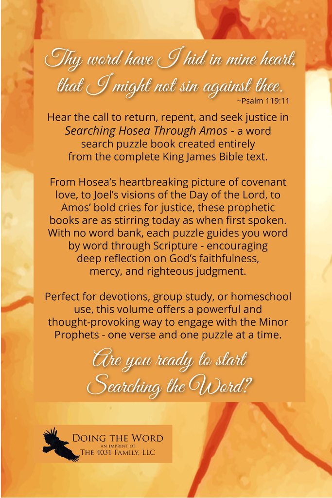 Searching Hosea Through Amos