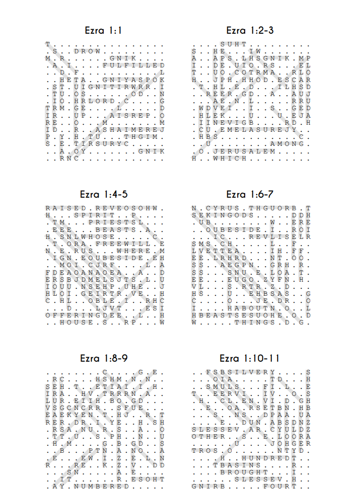 Searching Through Ezra