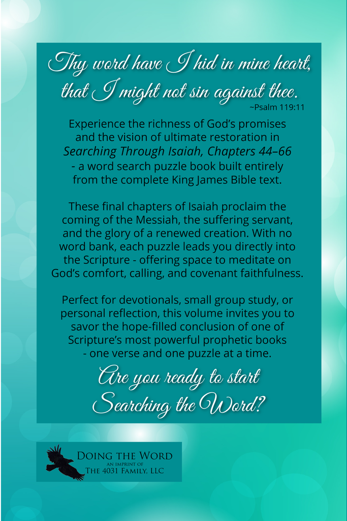 Searching Through Isaiah: Chapters 24-43
