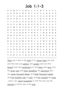 Searching Through Job: Chapters 1-21