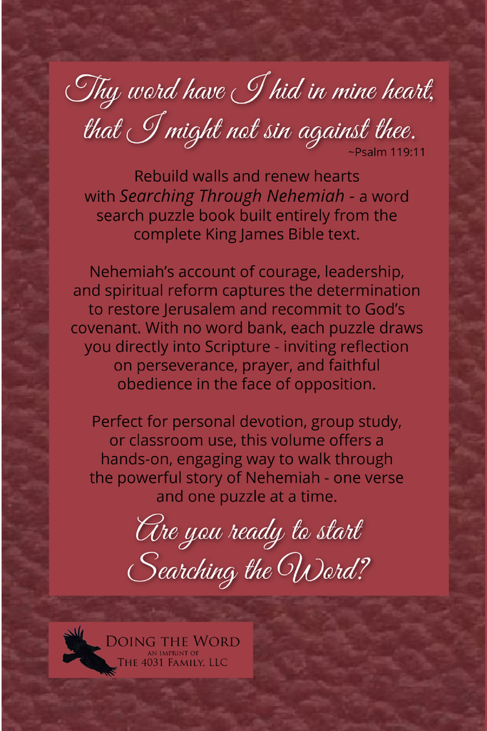 Searching Through Nehemiah