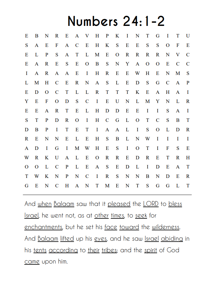 Searching Through Numbers: Chapters 24-36