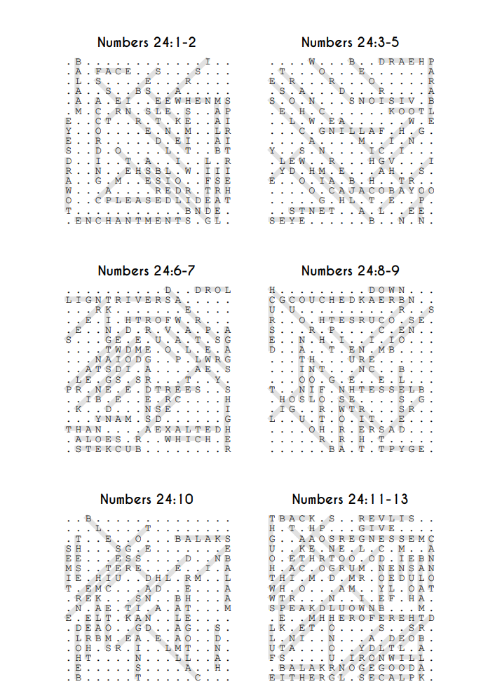 Searching Through Numbers: Chapters 24-36