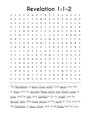 Searching Through Revelation