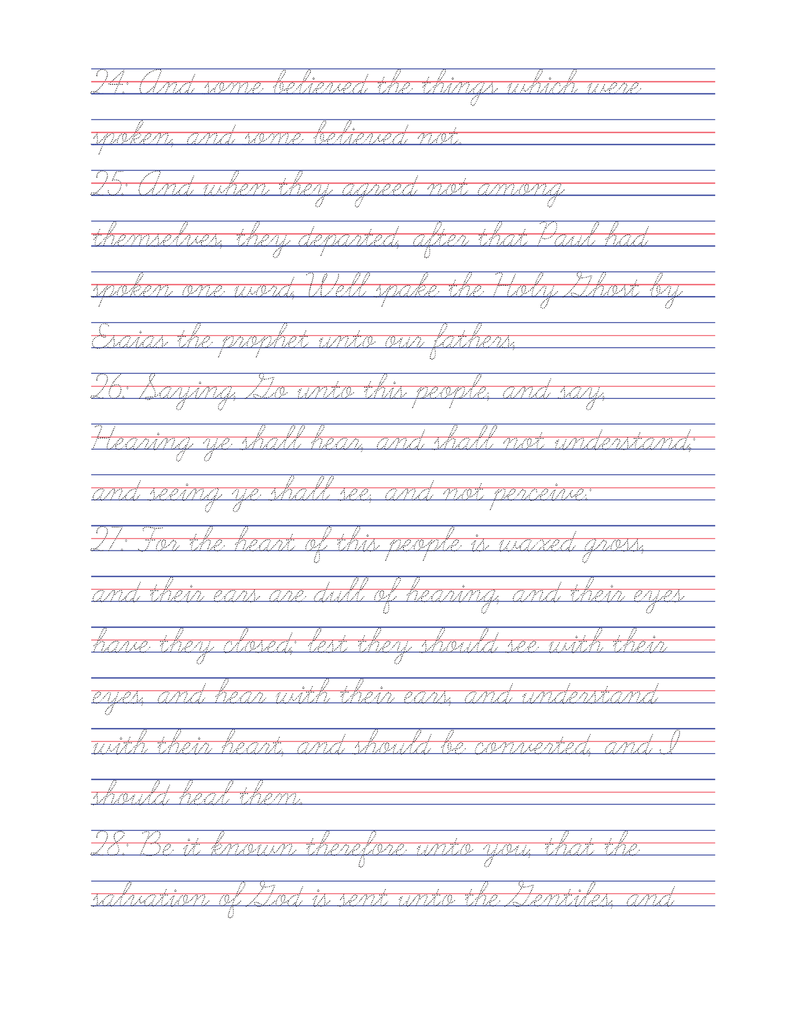 Tracing the Word: Acts