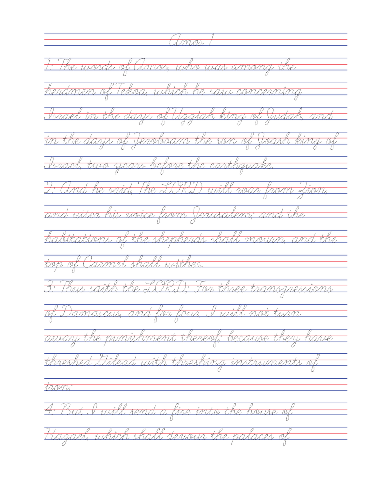 Tracing the Word: Daniel through Obadiah