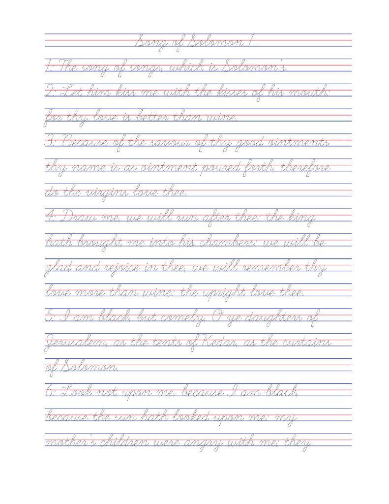 Tracing the Word: Ecclesiastes, Song of Solomon, and Lamentations