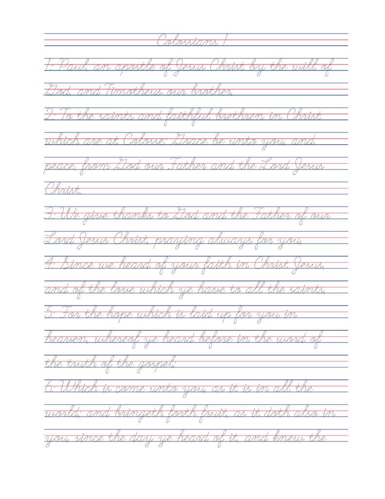 Tracing the Word: Galatians through Philemon