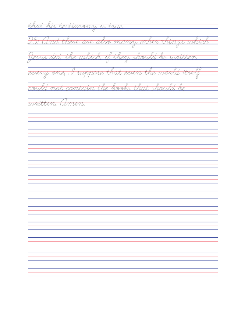 Tracing the Word: John