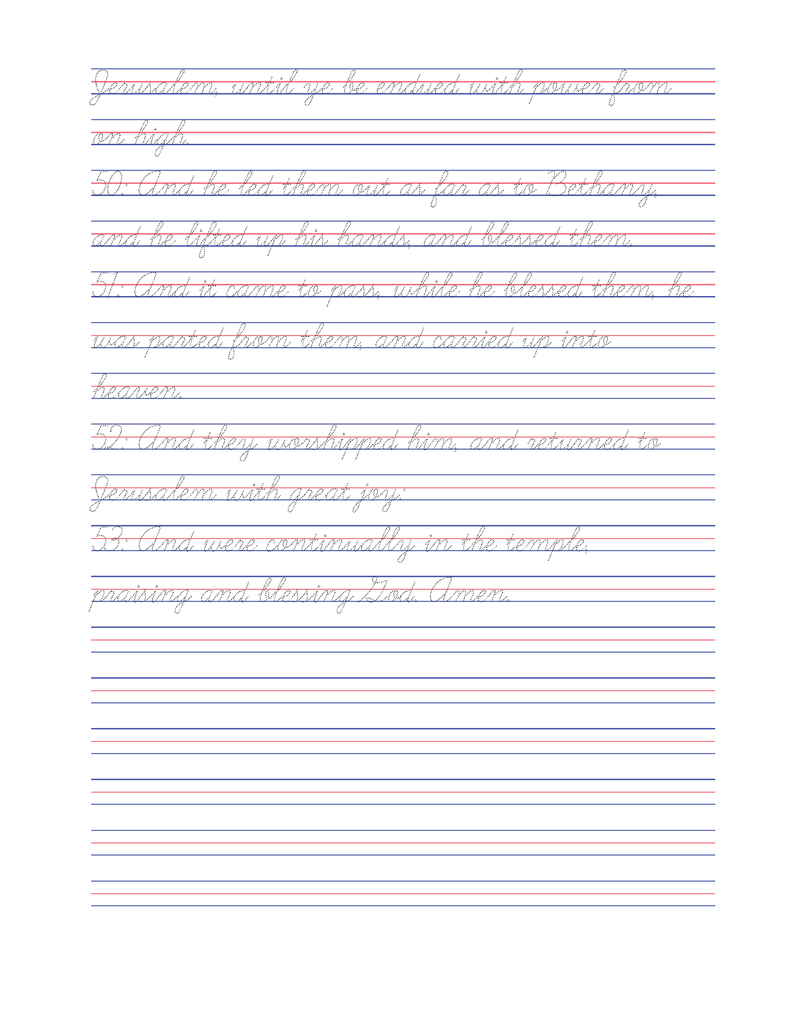 Tracing the Word: Luke