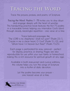 Tracing the Word: Psalms 1 - 75