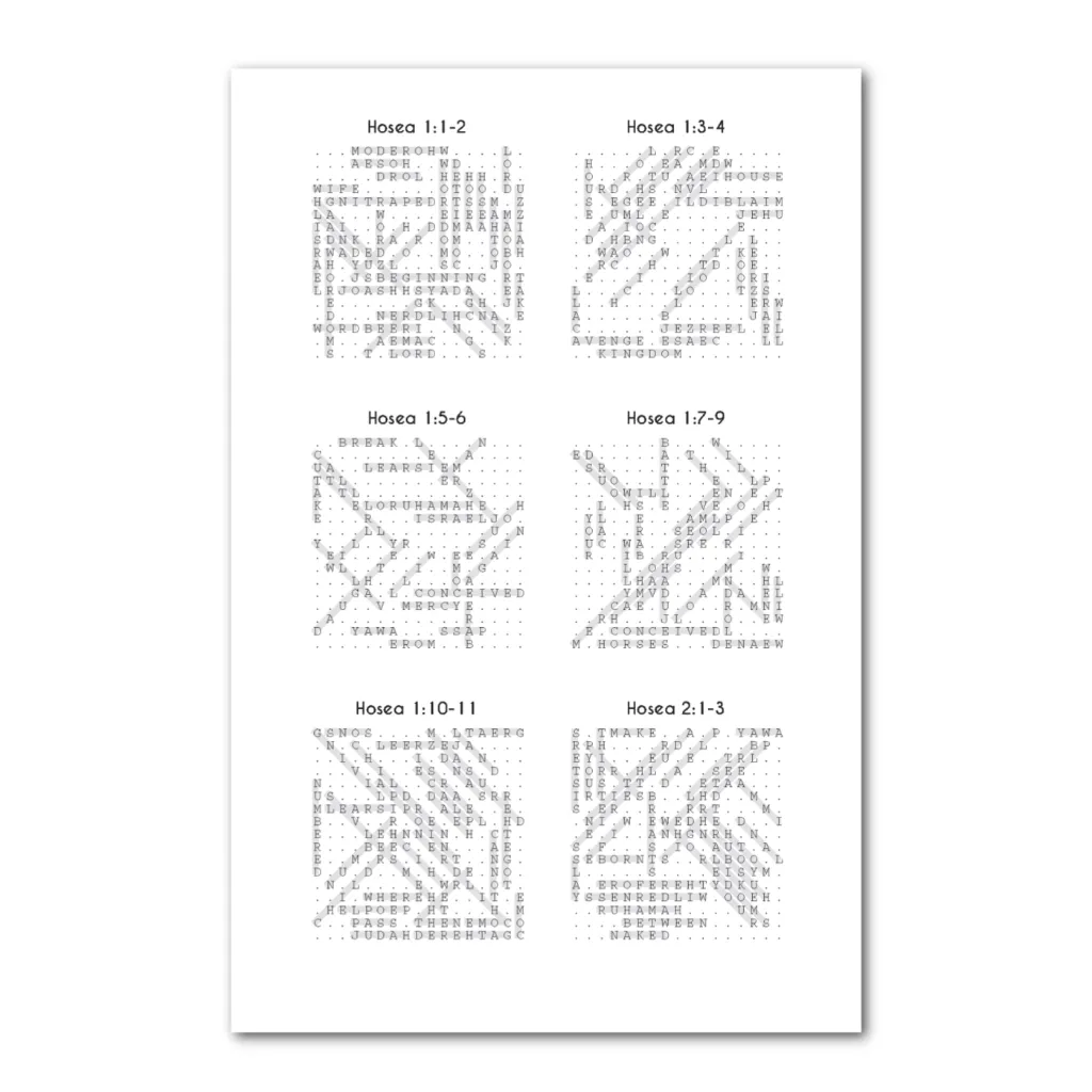 ST Hosea through Amos 1 puzzle answers.webp