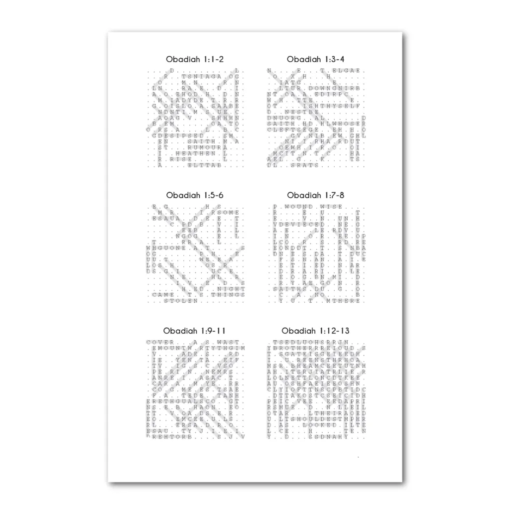 ST Obadiah through Habakkuk 1 puzzle answers.webp
