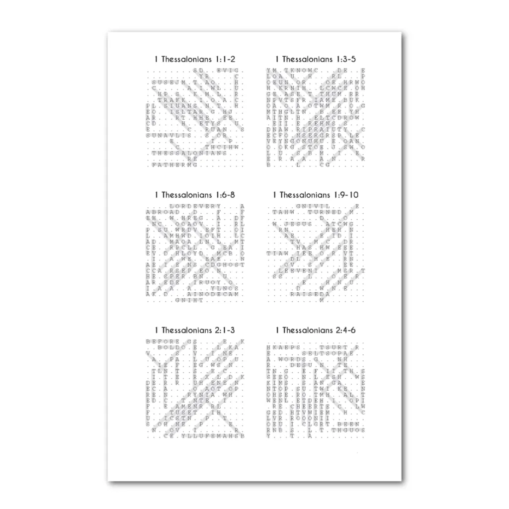 ST Thessalonians through Philemon 1 puzzle answers.webp