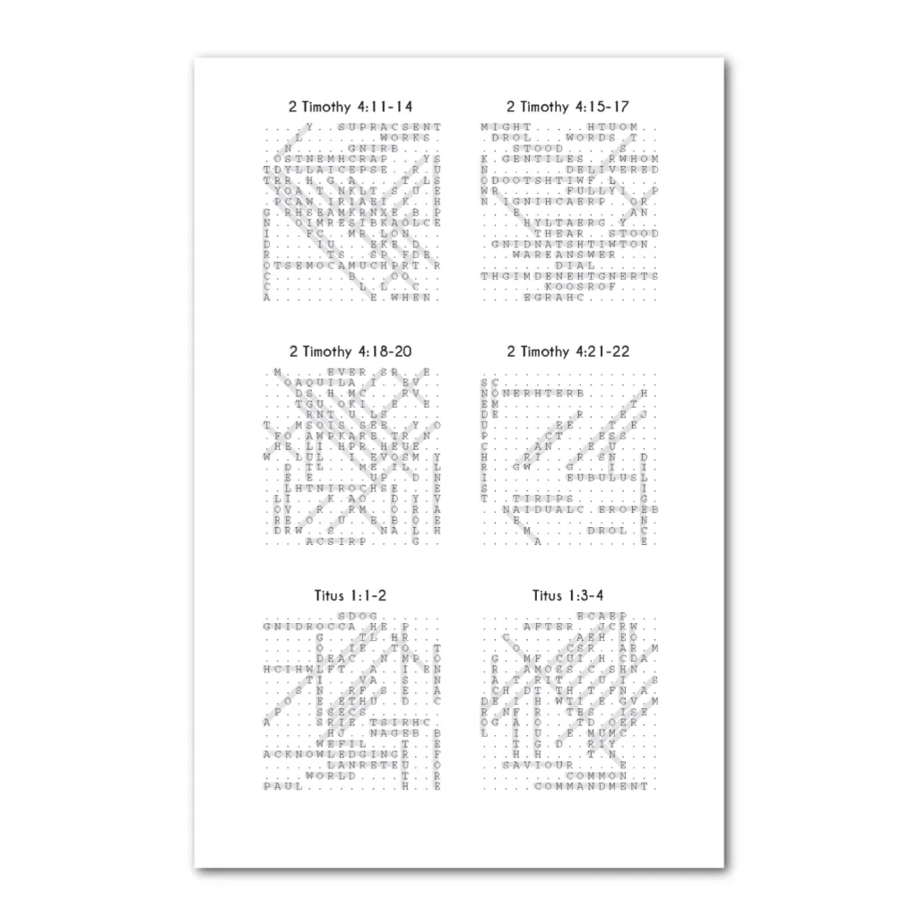 ST Thessalonians through Philemon 5 puzzle answers.webp