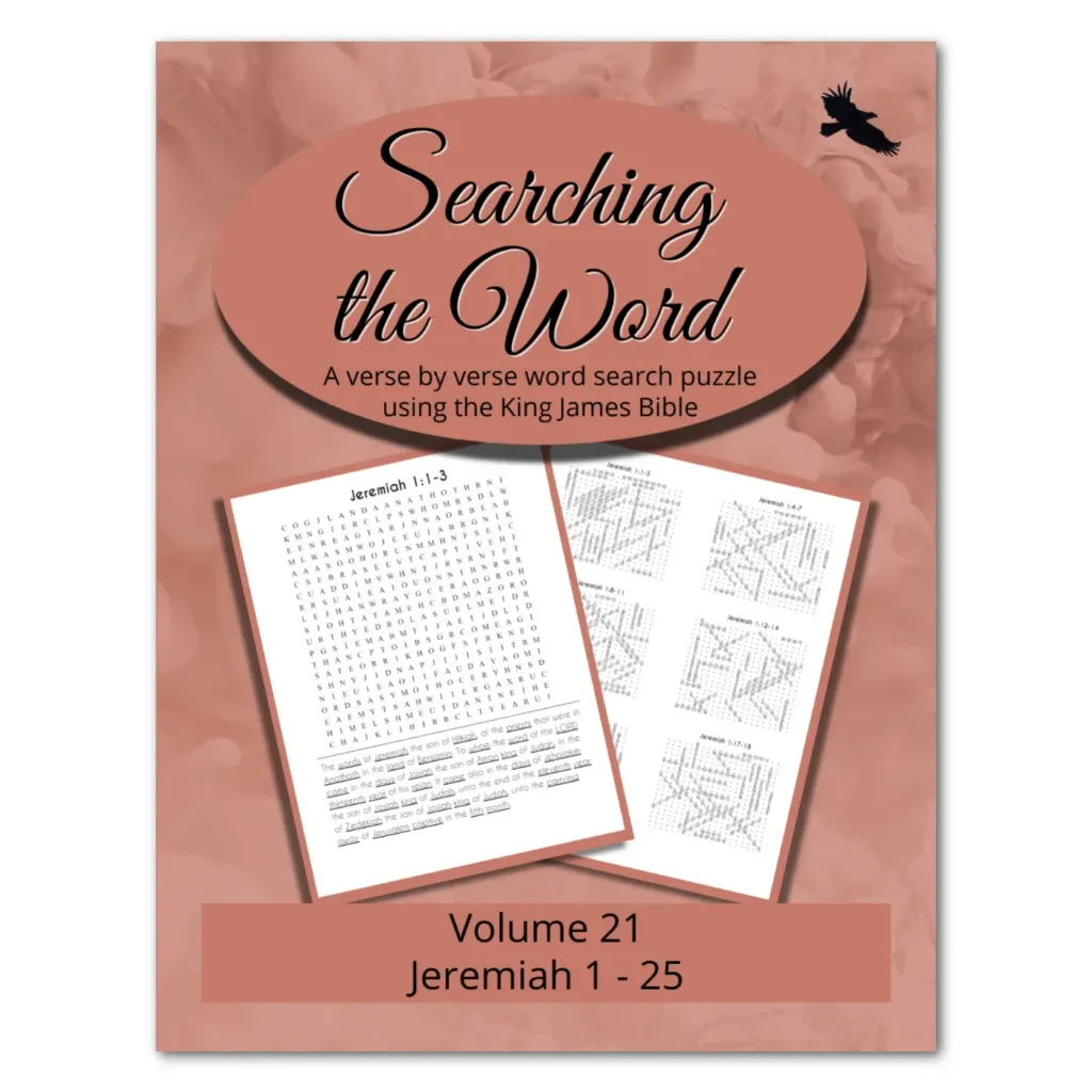 Searching the Word: Jeremiah 1-25