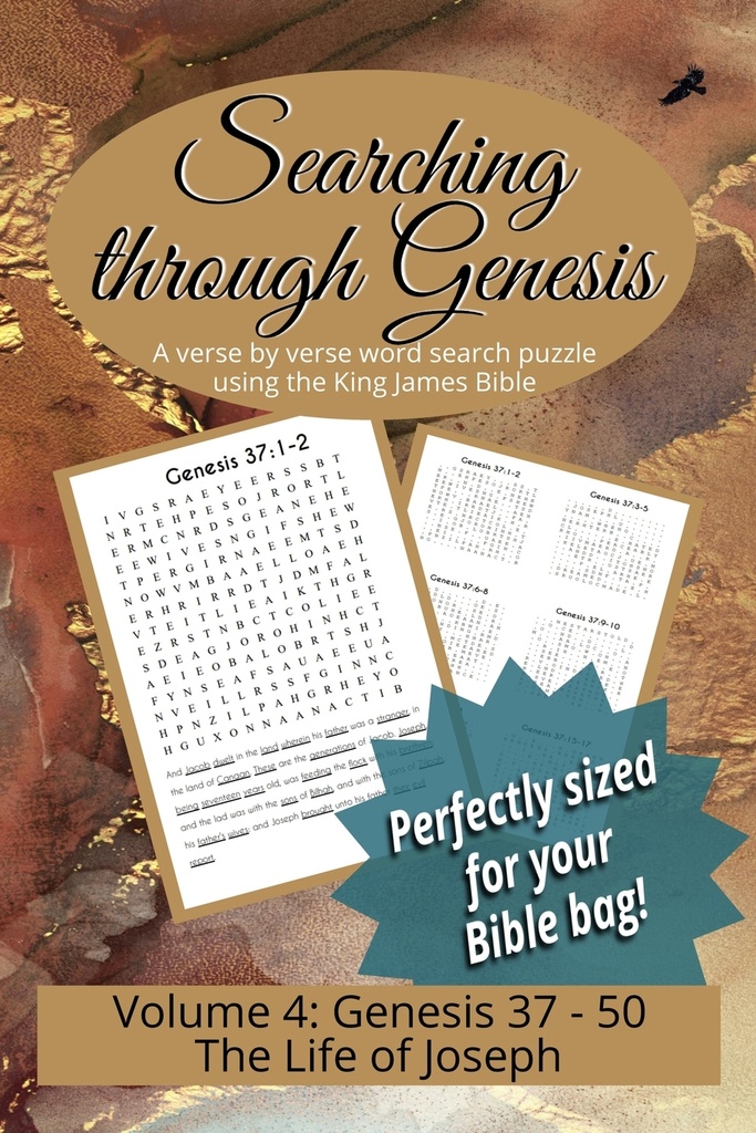 Searching through Genesis (6"x9"): The Life of Joseph (Chapters 37-50)