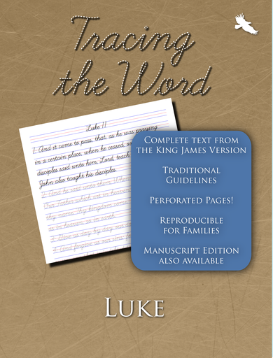 Tracing the Word: Luke (Cursive)