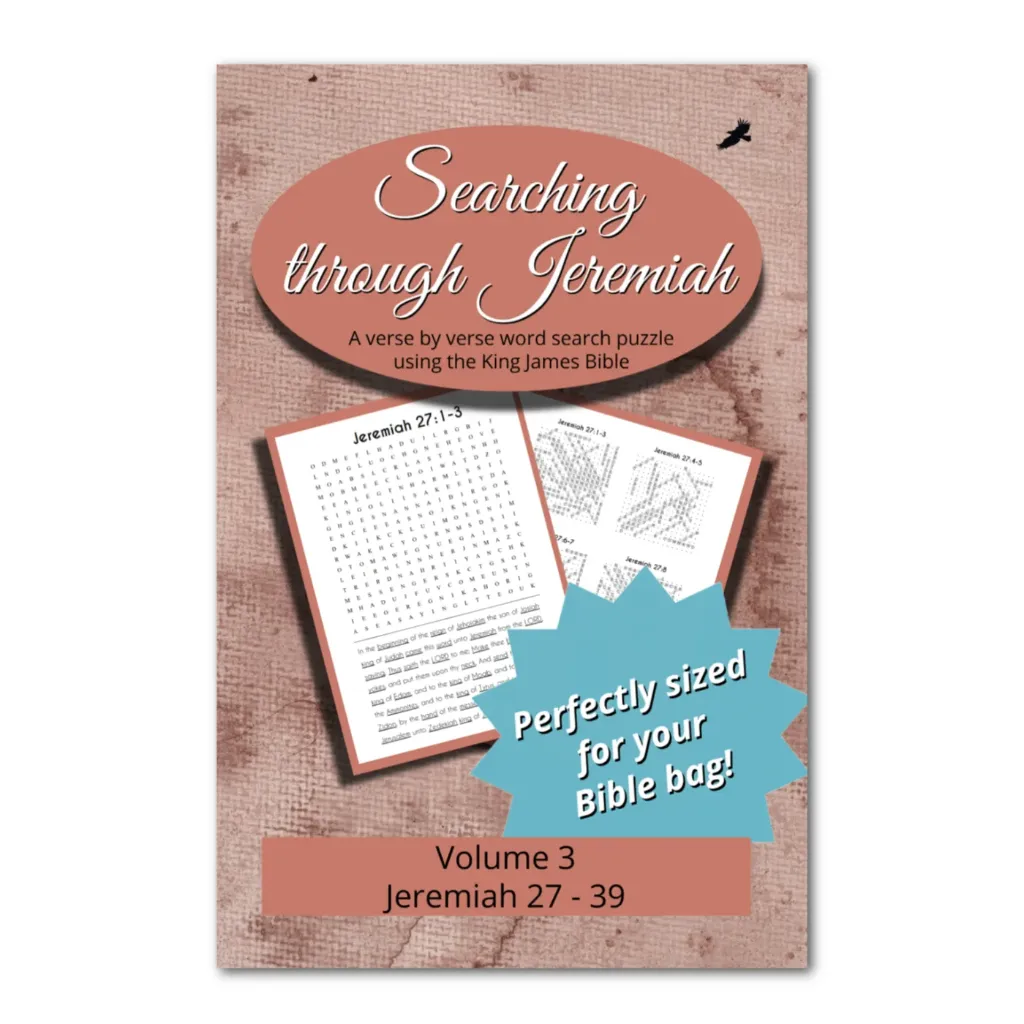 Searching Through Jeremiah: Chapters 27-39
