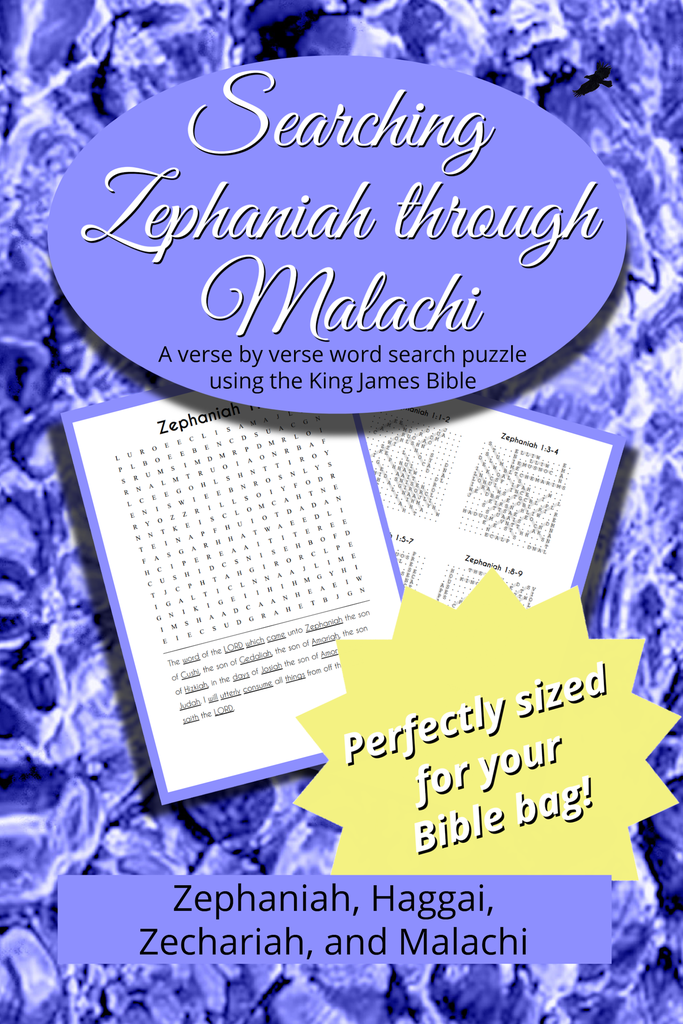 Searching Zephaniah Through Malachi