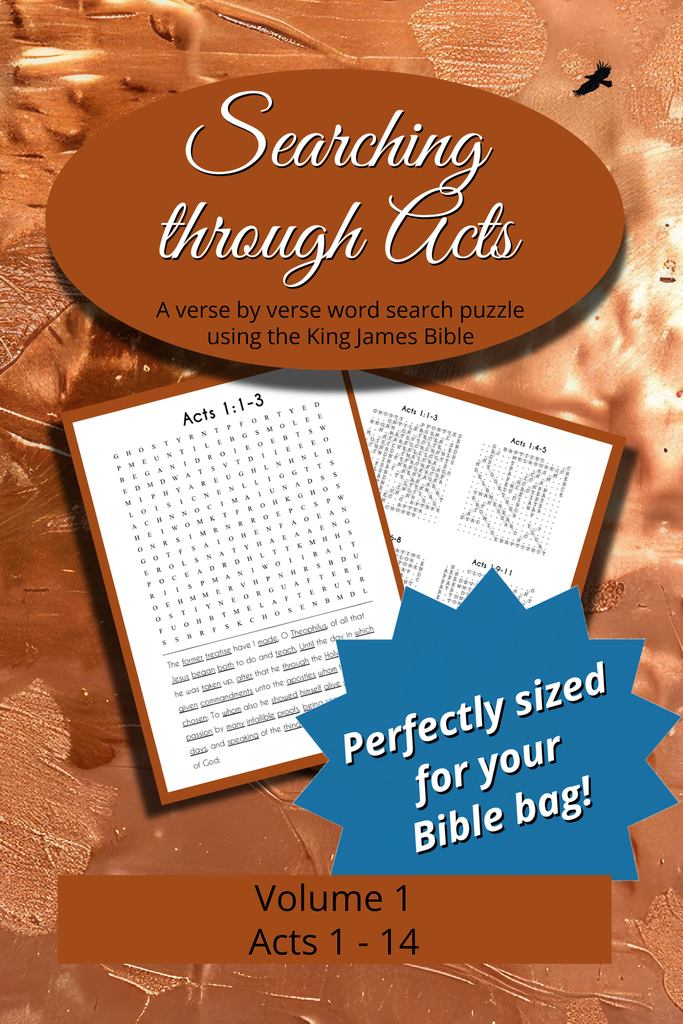 Searching through Acts: Chapters 1-14