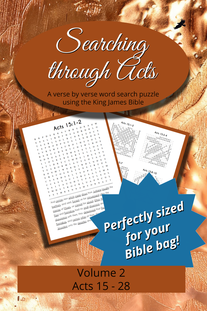Searching through Acts: Chapters 15-28