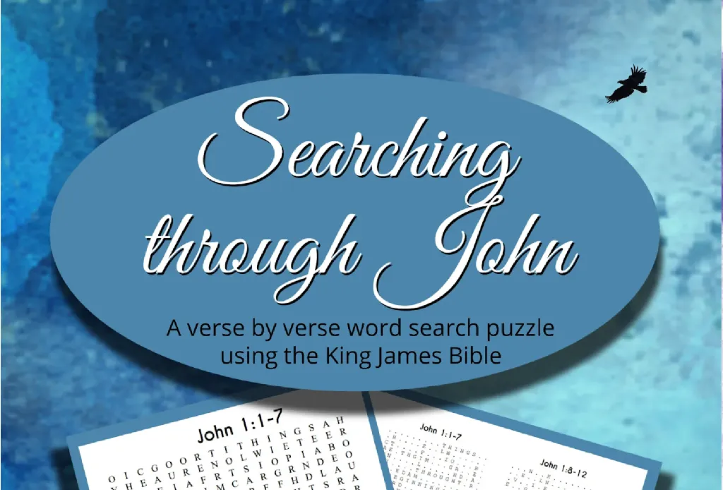 Searching Through John Word Search Pack, Vol. 1