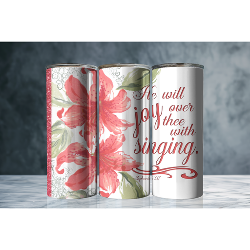 Zephaniah 3:17 20oz Tumbler