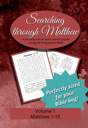 Searching Through Matthew, Vol 1 (1-15)