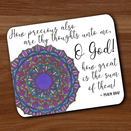 Psalm 139:17 Mousepad