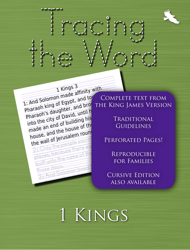 Tracing the Word: 1 Kings