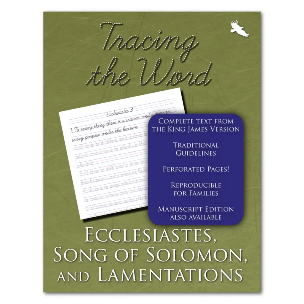 Tracing the Word: Ecclesiastes, Song of Solomon, and Lamentations