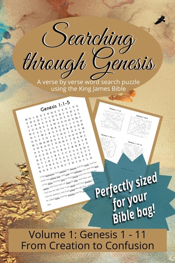 Searching through Genesis (6" x 9"): From Creation to Confusion (Chapters 1-11) 