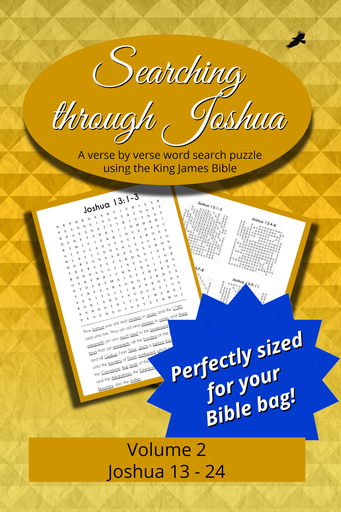 Searching Through Joshua: Chapters 13-24