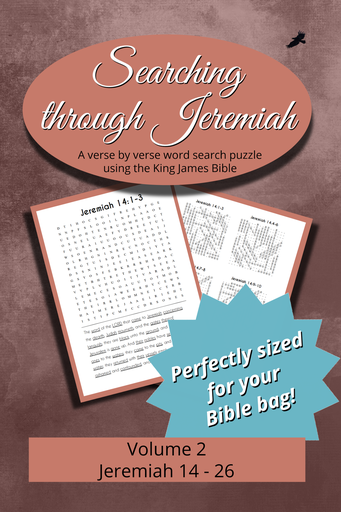 Searching Through Jeremiah: Chapters 14-26