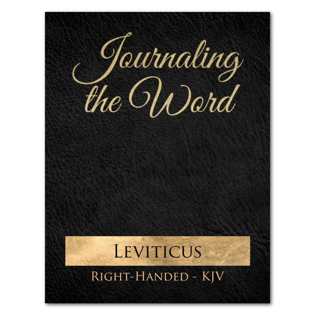Journaling the Word: Leviticus