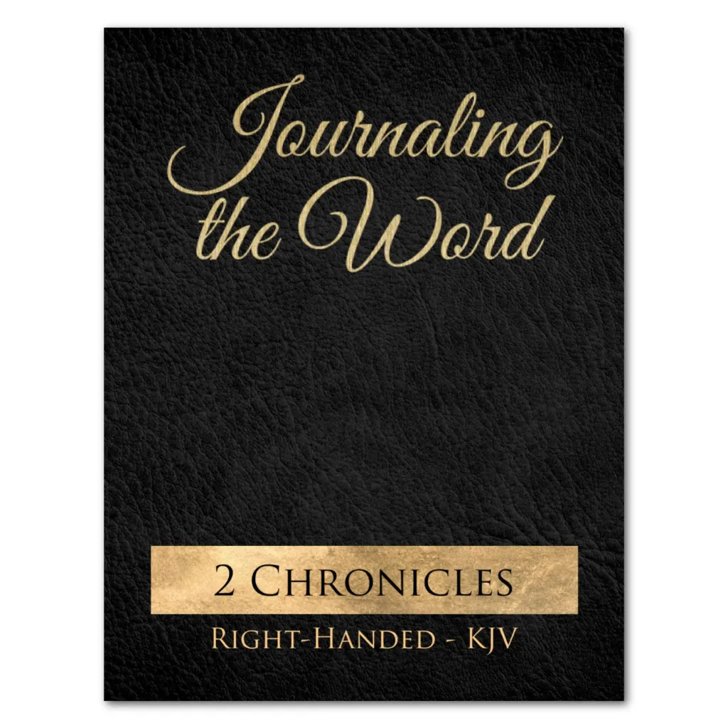 Journaling the Word: 2 Chronicles