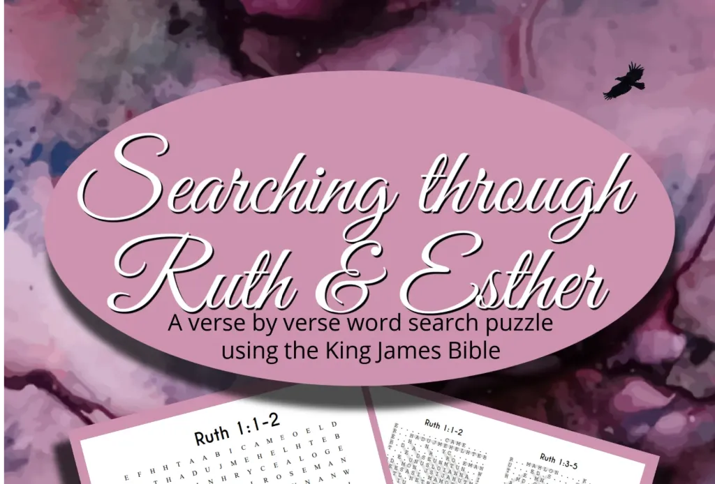 Searching Through Ruth & Esther Word Search Pack