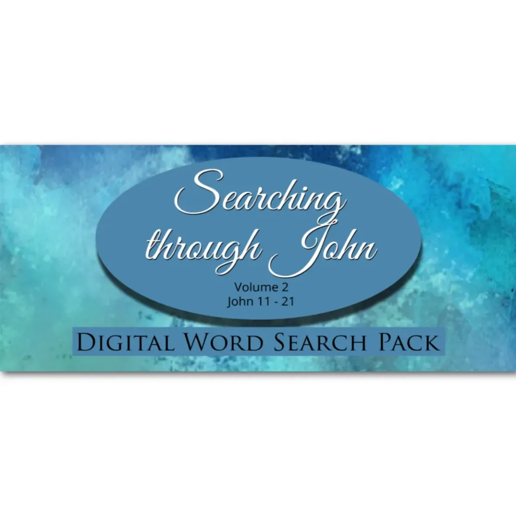 Searching Through John Word Search Pack, Vol. 2